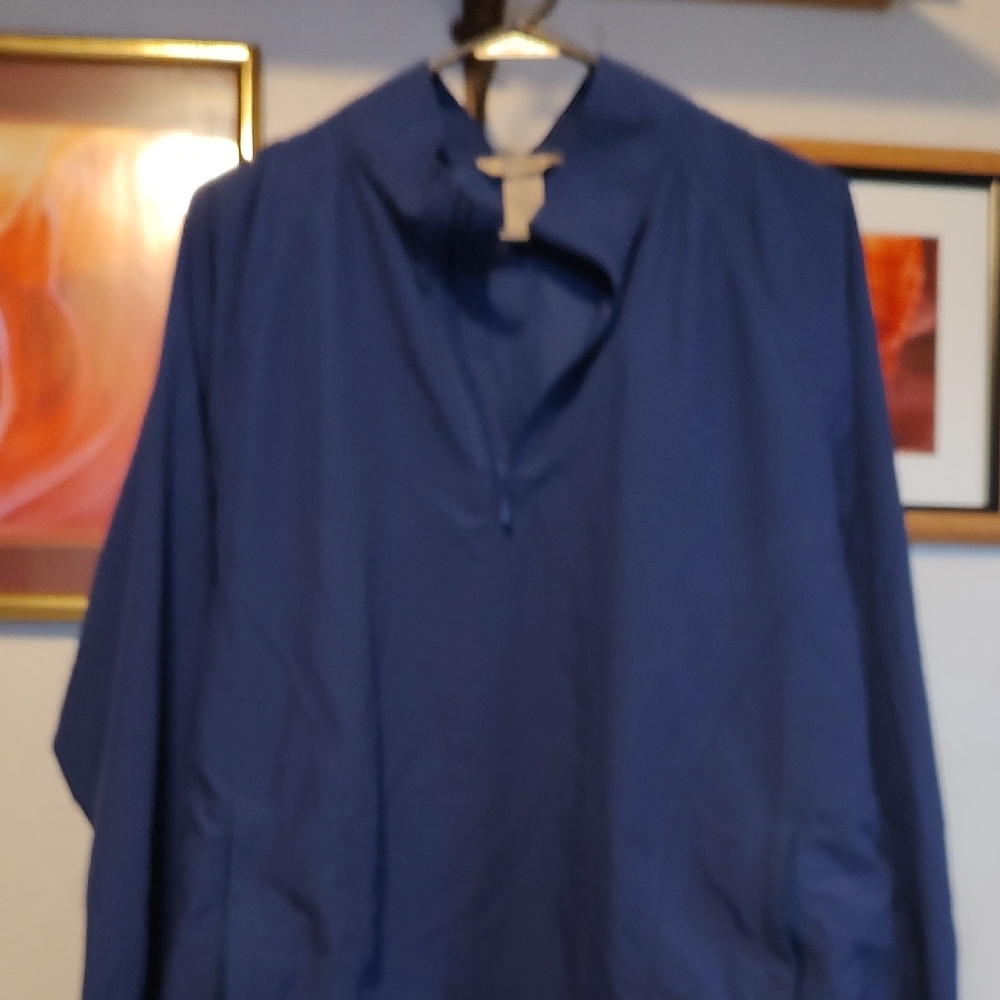 Duluth Trading Co Blue Zip-Up Jacket